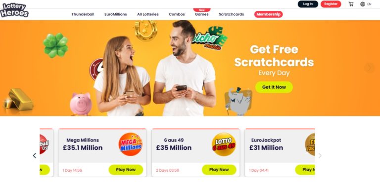 Lottery Heroes Review – Bet on Some of the Biggest Jackpots